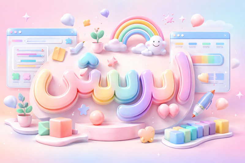 مجموعه فونت فارسی مخصوص طراحی وب