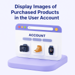 افزونه نمایش تصاویر محصولات خریداری شده در حساب کاربری